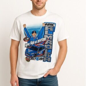 Chase Authentics NASCAR Aric‎ Almirola Graphic T-Shirt XL  Daytona Race Tee Lq